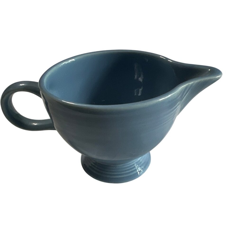 Vintage Homer Laughlin Fiesta Periwinkle Blue Creamer